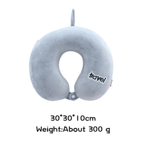 क्लासिक आधुनिक सरल कढ़ाई शुद्ध स्मृति फोम यात्रा फोम यात्रा तकिया - Product Image 4