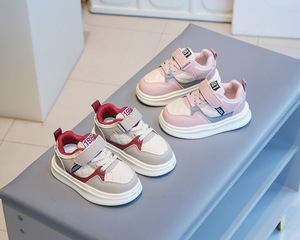 Zapatillas Deportivas Infantiles al por Mayor con Contraste de Color, Novedad de Primavera, Calzado Deportivo para Niños y Niñas, Zapatos Casuales - Product Image 4