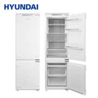 HYUNDAI Intelligent Keukenapparaat Ingebouwde Koelkast 2 Zones Geïntegreerde Koelkast 220-240V 50Hz Slimme Huishoudelijke Apparaatoplossing