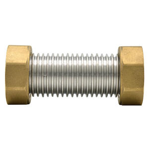 2-<b>Inch</b> Stainless Steel Corrugated <b>Hose</b> 10cm-5m High-Pressure Explosion-Proof 50mm Connecting Inlet Pipe for Plumbing <b>Hoses</b> - Product Image 1
