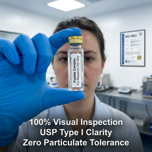 Vial <b>10</b>-Unit Master Research Set - USP Type I Borosilicate Glass Vials with Gold Flip-off Crimp Cap Professional Kit - Product Image 4