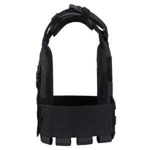 Gilet tactique léger camouflage jungle, respirant, à libération rapide, pour la chasse et l'entraînement en extérieur, porte-plaques - Product Image 5