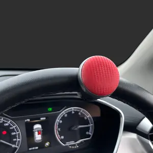 مقبض عجلة القيادة يدور 360 درجة كرة مقوية لعجلة القيادة للقيادة بيد واحدة