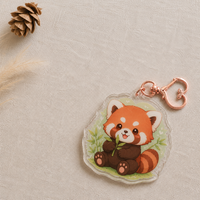 Breloques en acrylique personnalisées en gros, porte-clés transparents, pendentifs animaux Kawaii, accessoires de sac mignons pour cadeaux et fêtes