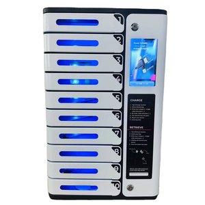 Nuovo Arrivo 2026: Armadietto di Ricarica AMI a 10 Scomparti con Touchscreen PL-AM08-Y2, Mobile per la Ricarica di Telefoni Cellulari con Pacchetto Multilingue - Product Image 1