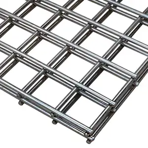 50X50 Mm 75 X 75Mm 100X100mm Galvanized Pvc Coated Welded Wire Mesh Panels 2X4