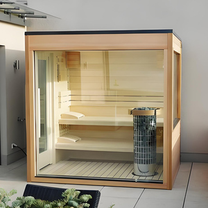 Sauna Triunity: A Sauna de Infravermelho Distante Mais Barata em Promoção, Pequeno MOQ, Múltiplas Salas de Sauna com Bar de Oxigênio - Product Image 4