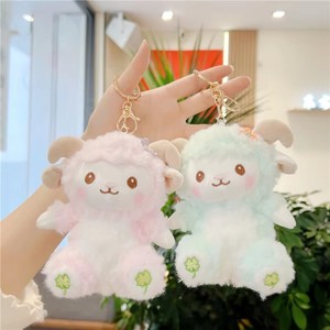 Lindo Llavero de Oveja de Peluche, Suave y Esponjoso, Colgante 3D para Bolsa, Mini Animal de Peluche para Regalo y Mochila - Product Image 4