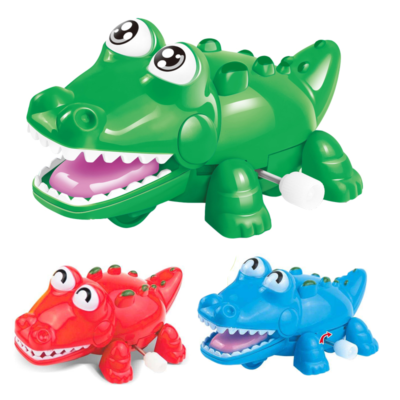 Новое поступление, заводная игрушка в виде животного, набор заводных игрушек, новинка, игрушки для вечеринок, пластиковые заводные игрушки, крокодил