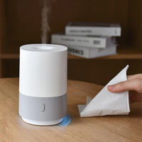 Machine intelligente de diffuseur de parfum d'arôme USB électrique huile essentielle ultrasons Air bois veilleuses humidificateur diffuseur
