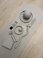 Accessoires d'exercice Pilates en gros : Tapis de yoga en caoutchouc PU, bandes et balles – Kit Pilates durable de haute qualité pour l'entraînement à domicile et en salle de sport