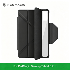 Étui pour tablette RedMagic pour tablette de jeu 5 Pro, housse de protection avec support intégré, noir - Product Image 1