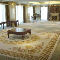 Taiyi Traditionelle Blumenmuster Wollteppiche und Teppiche für Wohnzimmer Dekorative Großformatige Hochdichte Komfortable Handgefertigte Teppiche
