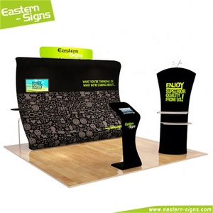 Fabricante <span class=keywords><strong>chino</strong></span> tela de aluminio anuncio de Instalación rápida de la Feria del cantón booth construcción - Product Image 5