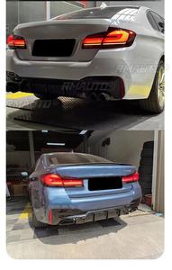 Difusor de Parachoques Trasero para Auto, Spoiler Negro Brillante, Pieza de Modificación para BMW Serie 5 G30 G38 2017, Accesorios para Auto - Product Image 6
