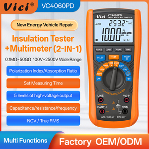 VICIMETER VC4060PD 6000 Haneli Geniş Aralıklı İzolasyon Test Cihazı+Multimetre (2'si 1 Arada) - Product Image 2
