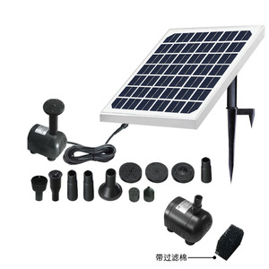 Solar Water Pump 15W 24V With Filter Cotton For Garden Fountain Outdoor Use - Product Image 1