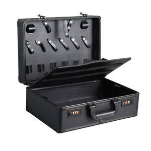 Maletín de Herramientas de Peluquería para Barbero de Etiqueta Privada al Mejor Precio, Caja de Aluminio Dorado con Cerradura de Contraseña - Product Image 5