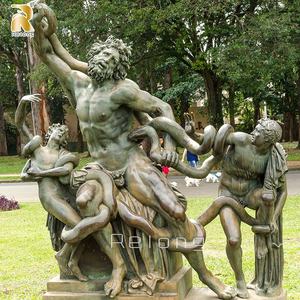 Sculptures de statues de Laocoon et de ses fils en bronze de jardin extérieur antique à <span class=keywords><strong>vendre</strong></span> - Product Image 1