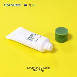 Tube cosmétique compressible personnalisé pour nettoyant visage, contenant souple pour soins de la peau, 10 ml, crème pour les mains, nettoyant visage, fard à joues, bouchon à vis en plastique PE - Product Image 4