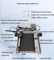 Robot de Dibujo Automático con Alimentación de Papel, Tamaño A4, Plotter y Máquina de Grabado, Versión Estándar CoreXY