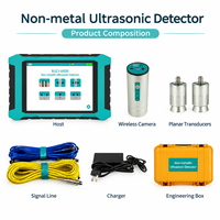 Medidor de Velocidad de Pulso Ultrasónico BJZJ-U920, Detector de Concreto No Metálico, Escáner de Grietas, Huecos y Defectos, Herramienta NDT