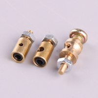 Connecteur de tige de commande rapide en cuivre 1.1 2.1mm pour servo, butée de réglage de l'ouverture, pour accessoires de drone RC