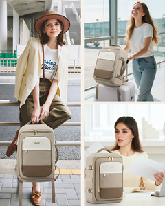 Sacs de cabine Ryanair légers et imperméables 40x30x20 sous le siège, <span class=keywords><strong>sac</strong></span> <span class=keywords><strong>à</strong></span> <span class=keywords><strong>dos</strong></span> de voyage 20L, bagage <span class=keywords><strong>à</strong></span> main <span class=keywords><strong>pour</strong></span> avions Ryan Air, convient aux bagages de 14 pouces - Product Image 6