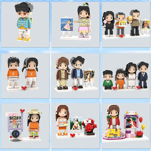 Ensemble de blocs de construction de figurines en brique personnalisées pour la Saint-Valentin ou les cadeaux d'anniversaire - Product Image 2