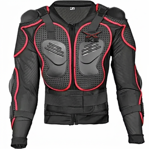 Blouson de moto professionnel HIKE IMPEX en cuir, coupe-vent, imperméable, respirant, ignifuge, anti-UV, protection intégrale - Product Image 1