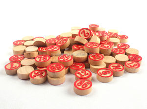 Planche de numéros en bois personnalisée, jeu de <span class=keywords><strong>loto</strong></span> de bingo avec 90 numéros en bois 36 cartes de bingo à essuyer 4 stylos - Product Image 4