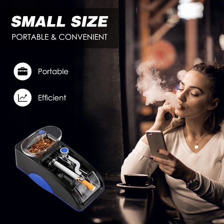 electronic cigarette filler Automatic Electric Cigarette Rolling Machine Cigarette Injector Maker,  Diameter: 6.5mm, Power Plug:EU Plug| Alibaba.com