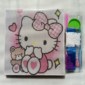 Expédition Rapide Kits d'<span class=keywords><strong>Art</strong></span> Diamant Colorés en Gros DIY Broderie Complète sur Toile pour Cadeau et Décoration Intérieure - Product Image 4