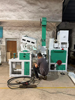 Nouvelles machines à décortiquer le riz automatiques à haute efficacité, prix compétitif, capacité de 900-1300 kg/h, conception à faible consommation d'énergie