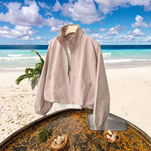 Chaqueta cortavientos transpirable de carga corta Primavera Verano 2025 monos sueltos Casual de secado rápido de alta calidad de invierno de peso pesado - Product Image 3