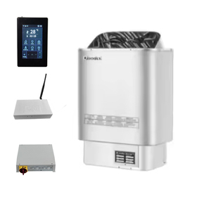 App WiFi Bluetooth Contrôlé 8KW Salle de <span class=keywords><strong>Sauna</strong></span> à Vapeur Chauffage de <span class=keywords><strong>Sauna</strong></span> Sec Portable Poêle de <span class=keywords><strong>Sauna</strong></span> Intelligent - Product Image 3
