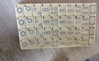 Jeu de Mahjong Américain Personnalisé 160 Tuiles de Luxe Gravées avec Numéros – Jeu de Mahjong Occidental Moderne pour Cadeaux