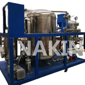 PLC Full Automatic Used Cooking Oil Refinery Purification Regeneration Machine