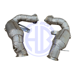 Tubo de escape de acero inoxidable Catted para Porsche Macan 95B 3,0 T/3,6 T 1,5mm de espesor Ajuste universal - Product Image 1