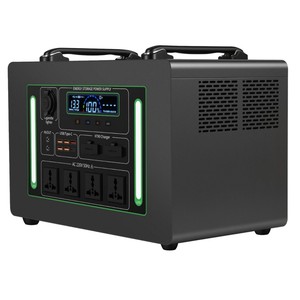 Station d'alimentation portable 2500W 2500Wh à onde sinusoïdale pure, batterie au lithium fer phosphate pour camping en extérieur, travail, bureau mobile, domicile - Product Image 1