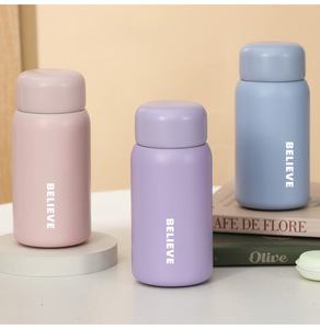 <span class=keywords><strong>Thermos</strong></span> Personalizzato ZB in Acciaio Inox con Isolamento Sottovuoto 200/300ml, Isolamento Termico 6-12 Ore, Tumbler Portatile da Viaggio, Idea Regalo - Product Image 3