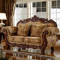 Meubles de luxe de style américain, canapé en tissu haut de gamme de style européen, combinaison 123 pour salon, pour petits et grands appartements