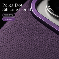 Coque de téléphone tendance à pois en silicone pour IP16 Pro Max 15 Pro avec cadre d'appareil photo métallique, anti-rayures, souple, fine et anti-poussière MQQ 100 pièces