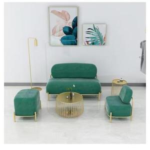 Conjunto de Sillones de Estilo Nórdico para Sala de Estar, Silla de Recepción Creativa de Tela de Solon Store - Product Image 1