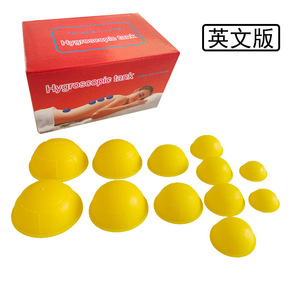 Customized vacuum cupping set, 12 cups, for adults, featuring silicone cupping for <b>back</b> joints, negative pressure moisture - Product Image 5