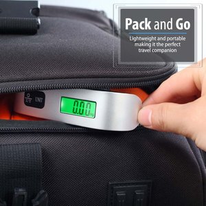 50kg Digitale Elektronische Gepäck Tragbare Koffer Behandelt Reisetasche Gewichtung Waagen
