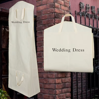 Housse de Rangement Pliable et Portable Personnalisée avec Logo pour Robe de Mariée Longue et Costume
