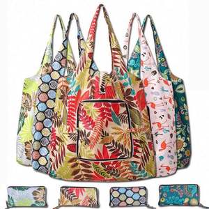 Bolsa de Compras Reutilizable de Alta Calidad, Lavable, Impermeable y Ecológica, Bolsa de Compras Plegable con Cremallera de Oxford 210D - Product Image 1