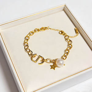 Pulsera y Brazaletes de Moda para Mujer, de Acero Inoxidable 316L de Lujo Personalizados, Chapados en Oro de 14k y 18k, Pulseras de Diseñador de Marca para Mujer - Product Image 6