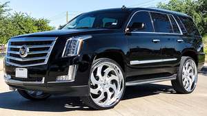 Кованые диски SY-02035, 2 штуки, на заказ, серебристые с хромированной окантовкой, 5x120, 5x127, 5x112, 5x114.3, 6 отверстий, 6x139.7 - Product Image 5